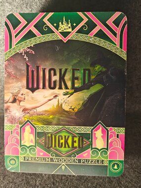 Wicked Premium Wooden Puzzle 212pc Large A3 Unique Shapes NEW Sealed